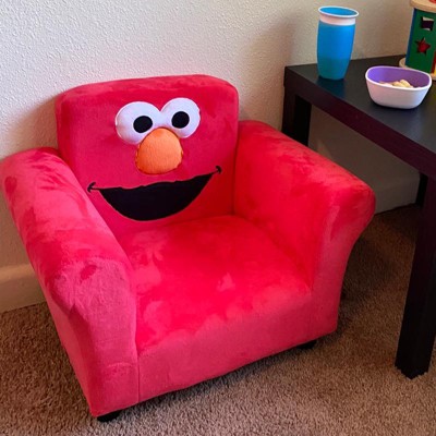 Sesame Street Elmo Upholstered Kids' Chair - Delta Children : Target