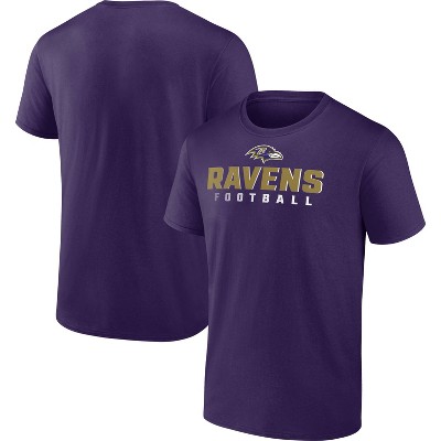 Justin Tucker Baltimore Ravens Men's Purple Pro Line Any Name & Number Logo  T-Shirt 