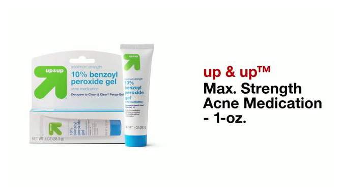 Max. Strength Acne Medication - 1oz - up &#38; up&#8482;, 2 of 12, play video