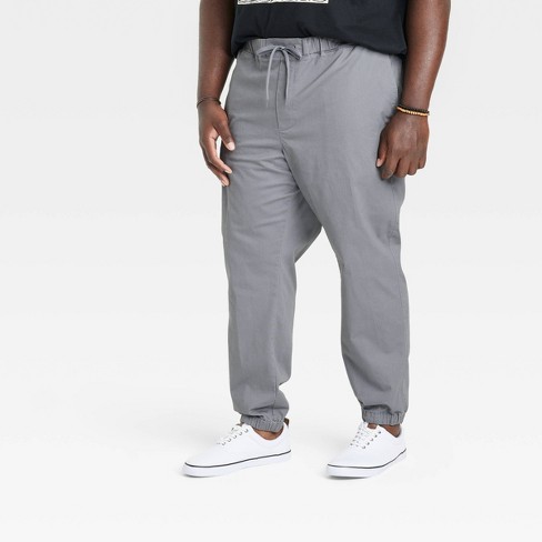 Men's Big & Tall Regular Fit Tapered Jogger Pants - Goodfellow & Co™ Dark  Gray 3xl : Target