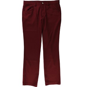 I.N.C International Concepts Mens Shiny Stretch Casual Trouser Pants, Red, 32W x 30L - 1 of 2
