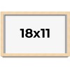 PosterPalooza | Classic Modern Yellow Picture Frame - UV Acrylic, Backing Board, Hanging Hardware Included - 2 of 4