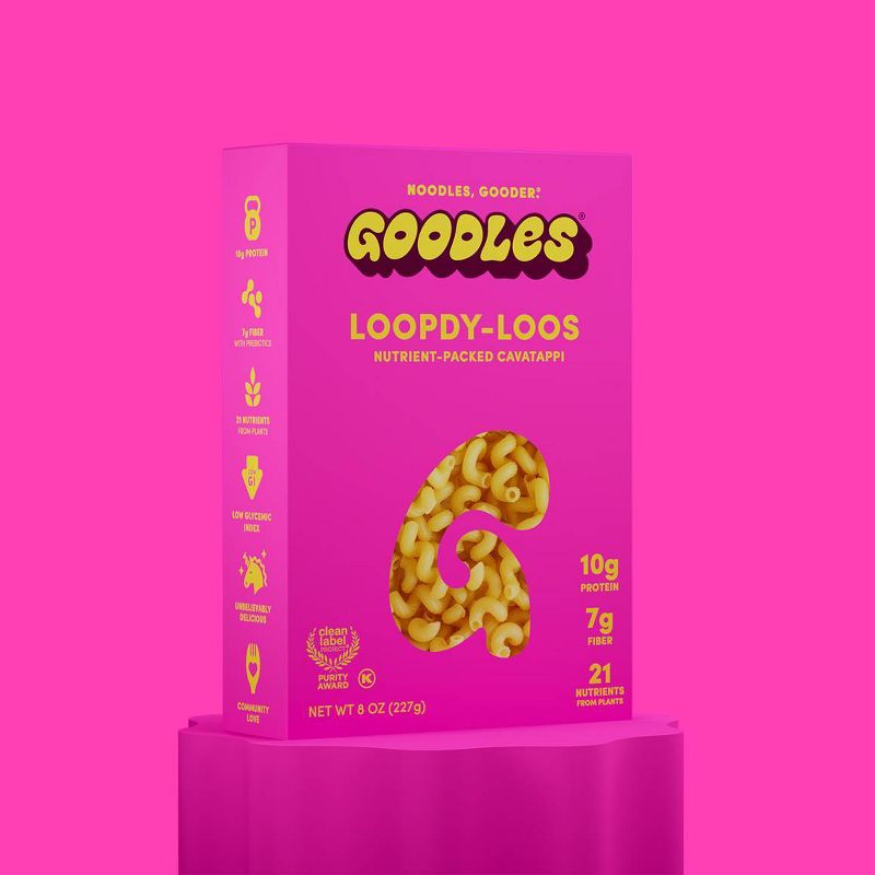 Goodles Dry Pasta Loopdy-Loos - 8 oz, 3 of 5