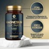 Magnesium Pills Extra Strength Chelated for Ultra Absorption Magnesium Glycinate - 180 Count By Nature's Peak - 4 of 4