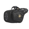 Gard Mid-Suspension EM Wide Neck Pocket Alto Saxophone Gig Bag 111-MSK Black Synthetic w/ Leather Trim - 2 of 4