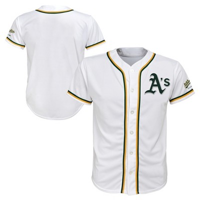 white a's jersey