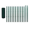 vidaXL Euro Fence Steel 82ftx3.3ft Green - 2 of 2