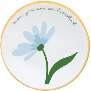 Pavilion Gift Company - Cherished Mom - 2.5" Trinket Dish - Decorative Trays and Platters - 1 of 4