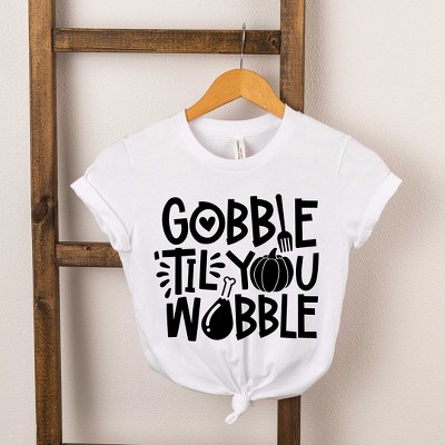 The Juniper Shop Kids Gobble Til You Wobble Youth Short Sleeve Tee