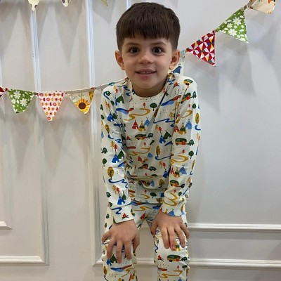 Ola! otter Full Sleeve Nightsuit - Happy Camping