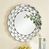 Elegant Lighting Sparkle 35 in. Contemporary Round Mirror in Clear - 2 of 4
