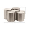 Meridian Furniture,Dimple Coffee Table - 4 of 4