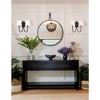 Crystorama Lighting Juno 2 - Light Sconce in  Black Forged - image 4 of 4