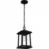 Quoizel Lighting Satterfield 1 - Light Pendant in  Matte Black - 3 of 4