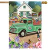 Flower Farm Spring House Flag 28 x 40 Briarwood Lane - 2 of 4