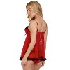 Jezebel by Felina Women's Ruffles Galore Chemise with Hipster Panty - 3 of 3