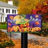 Briarwood Lane Halloween Mailbox Cover  - Standard Size - Happy Jack O Lanterns For Halloween Mailbox Cover - 2 of 2
