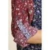 Women's Mixed Floral Roll Tab Shirt - umgee - 4 of 4