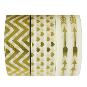Wrapables Washi Masking Tape (Set of 3) - 1 of 4