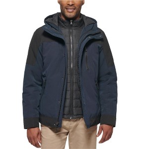 Club Room Mens 3 in 1 Hooded Parka Coat - 1 of 1