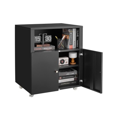 LOVMOR Metal Lateral File Cabinet with 2 Drawer&Lock,Office Vertical Files Cabinets for Office Home,A4,Assembly Required