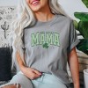 Simply Sage Market Women's Lucky Mama Varsity Clover Short Sleeve Garment Dyed Tee - 2 of 3