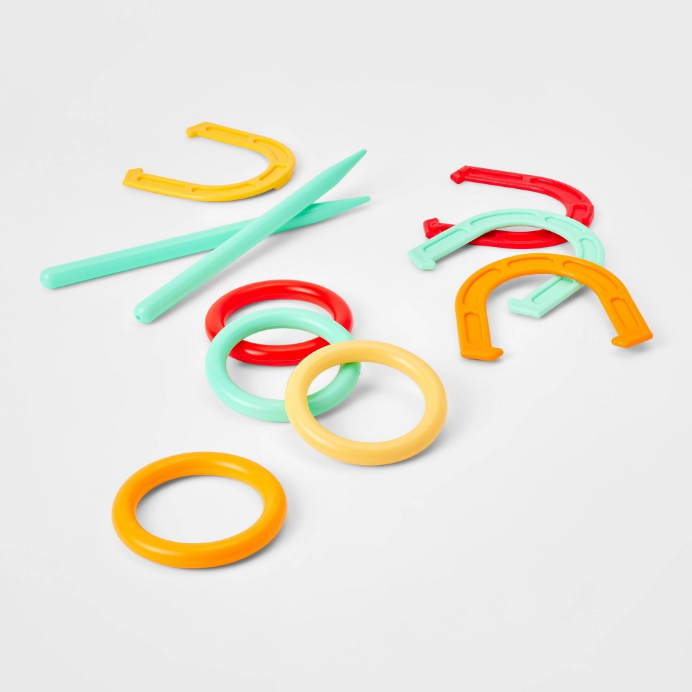 Ring Toss & Horseshoe 10pc Play Set - Sun Squad™