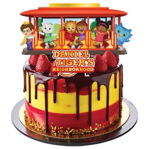 Treasures Gifted Daniel Tiger Cake Topper - Daniel Tiger Birthday Party Supplies - 1 of 4