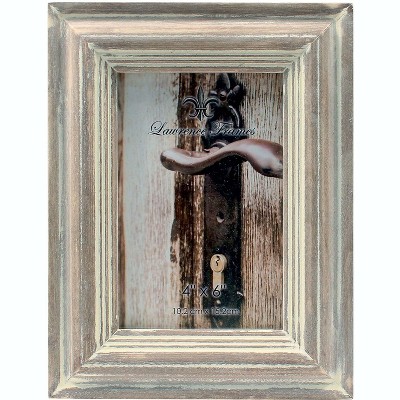 Lawrence Frames 4x6 Washed Gray Picture Frame 732246