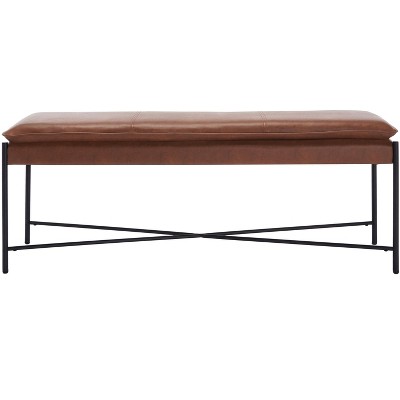 Kara Cushioned X Bench  - Safavieh
