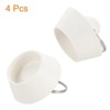 Unique Bargains Rubber Flexible Bathtub Sink Drain Stoppers with Hanging Ring 4 Pcs - 3 of 4
