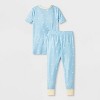 Toddler Boys' 4pc Ribbed Pajama Set - Cat & Jack™ - 2 of 4