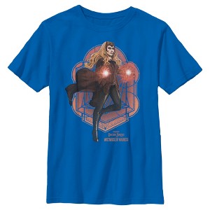 Boy's Marvel Doctor Strange in the Multiverse of Madness Scarlet Witch T-Shirt - 1 of 4