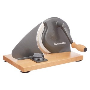 Zassenhaus Manual Bread Slicer, Hand Crank Home Bread Slicer, 11.75" x 8" - 1 of 4