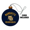 Marquette University Golden Eagles Wood Christmas Tree Holiday Ornament - 2 of 4