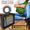 Pyle 6-String Electric Guitar Kit with 10W Amplifier, Digital Tuner, and Accessories - Green (PEGKT99GR) - 3 of 4