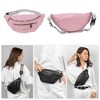 Unique Bargains Bamboo Leaves Pattern Fanny Pack 1 Pc - 2 of 4