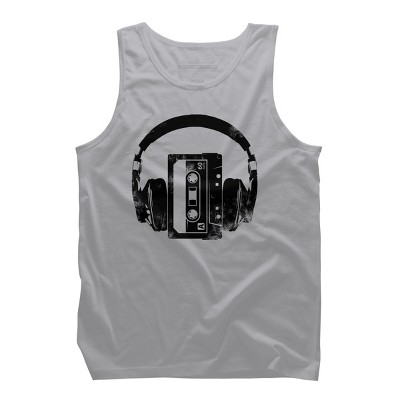 Men's Design By Humans Music for Life By clingcling Tank Top