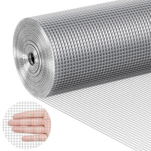 VEVOR Hardware Cloth, 1/4 inch 36in x 100 ft 23 Gauge, Hot Dipped Galvanized Wire Mesh Roll, Chicken Wire Fencing, Wire Mesh for Rabbit Cages - 1 of 4
