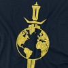 Boys' Star Trek Terran Empire T-Shirt Navy X Large - 3 of 4