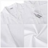 Men's Casual Cuban Short Sleeve Button Down Beach Shirt with Pocket - 4 of 4