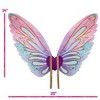 Winx Club Bloom’s Flora Wings Dress-Up Costume for Kids - Adjustable 20" Play Wings with Glitter Details - 4 of 4