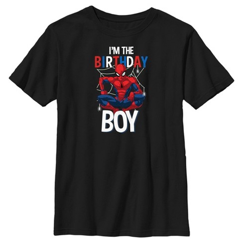 Boy's Marvel I'm Birthday Boy Spidey T-Shirt - image 1 of 4