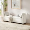 Amelia Storage Bench With Sturdy Rubber Wood Legs | ARTFUL LIVING DESIGN - 3 of 4