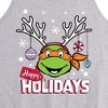 Men's - Teenage Mutant Ninja Turtles - Happy Holidays Graphic Tank Top - 2 of 2