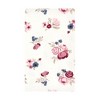 Hudson Baby Infant Girl Cotton Flannel Burp Cloths, Dusty Rose Floral 10-Pack, One Size - 3 of 4