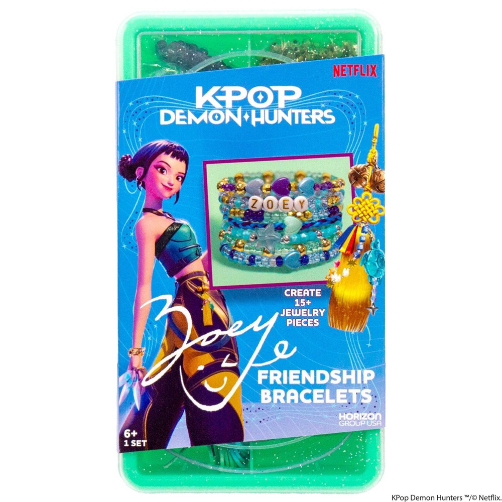 KPOP Demon Hunters Zoey Beaded Friendship Bracelets Activity Craft Kit