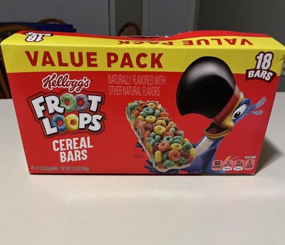 Froot Loops Cereal Breakfast Bar - 18ct/12.6oz : Target