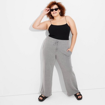 Women's High-rise Tapered Perfect Sweatpants - Wild Fable™ Oatmeal Xxs :  Target
