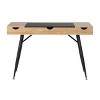 Nook Modern Office, Laptop and Writing Desk with Storage Compartments - Calico Designs - 4 of 4